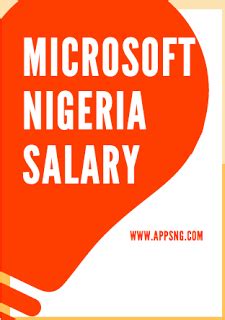 microsoft nigeria salary